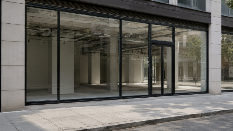 empty storefront for lease